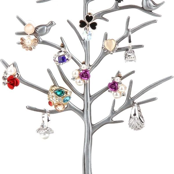 wrought iron jewelry tree