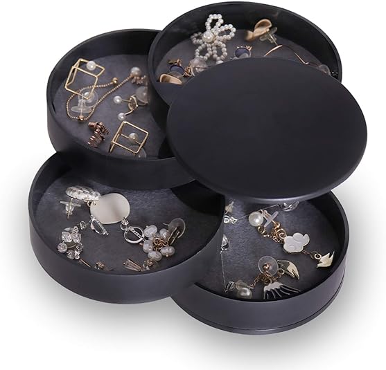 jewelry box tray black