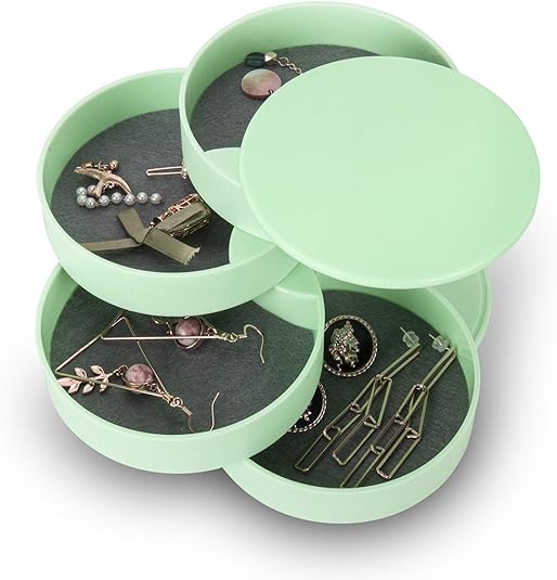 jewelry box tray green