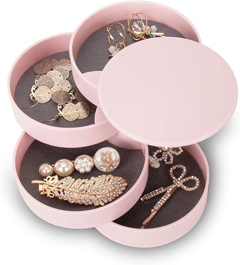 jewelry box tray pink