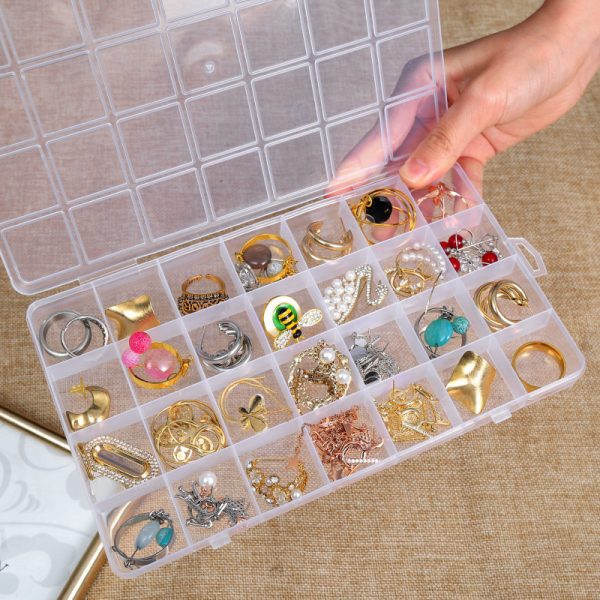 plastic boxes for jewelry storage