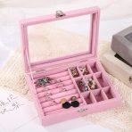 glass top jewelry box