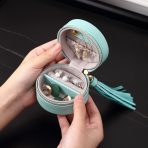 mini round jewellery case